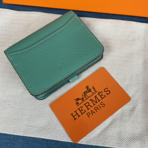 Replica Hermes AAA Quality Wallets #1019359 $48.00 USD for Wholesale