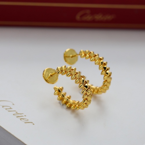 Cartier Earrings For Women #1019630 $42.00 USD, Wholesale Replica Cartier Earrings
