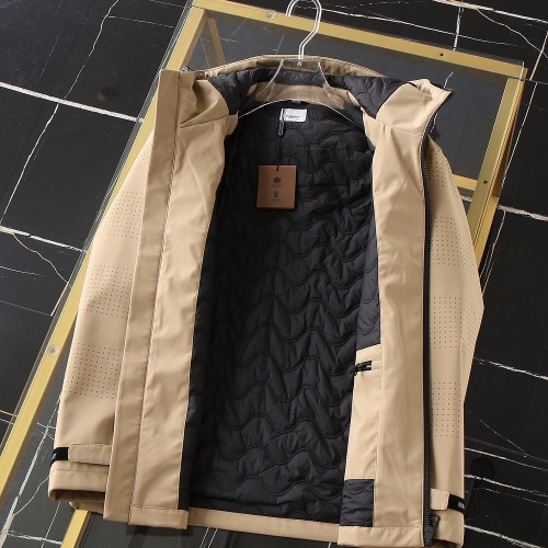 Replica Burberry Coat Long Sleeved For Men #1019675 $135.00 USD for Wholesale