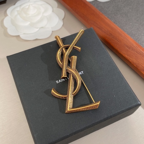 Yves Saint Laurent Brooches For Women #1019676 $32.00 USD, Wholesale Replica Yves Saint Laurent Brooches