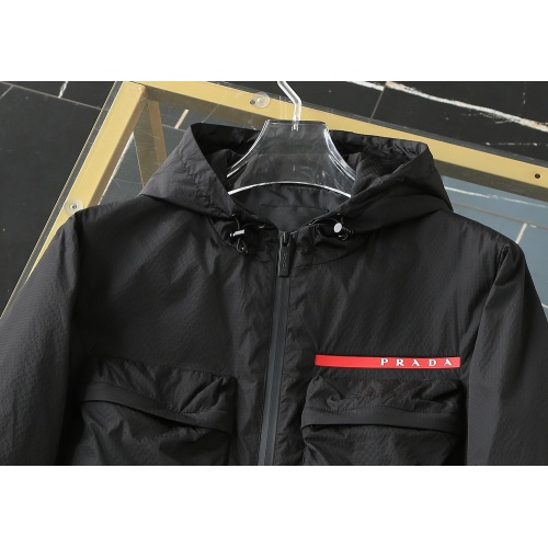 Replica Prada New Jackets Long Sleeved For Men #1019723 $112.00 USD for Wholesale