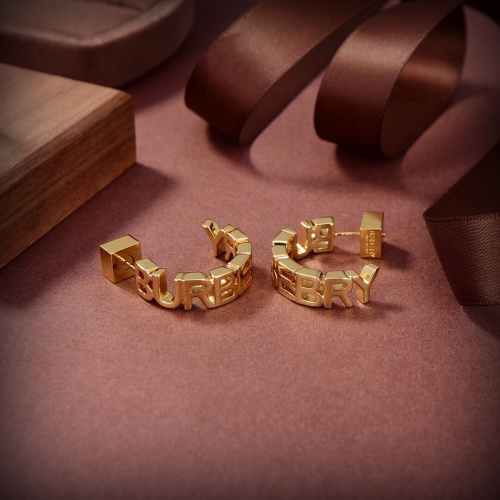 Replica Burberry Earrings For Women #1019817 $32.00 USD for Wholesale