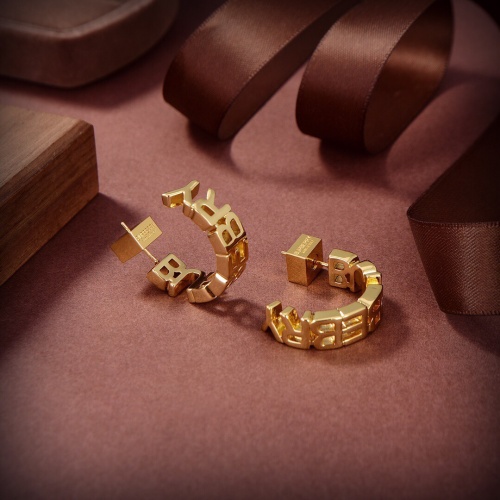 Replica Burberry Earrings For Women #1019817 $32.00 USD for Wholesale