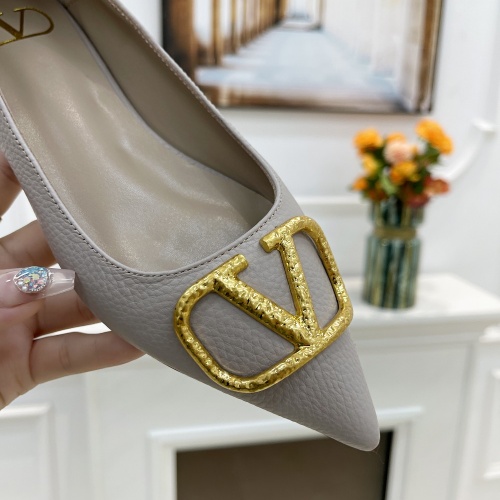 Replica Valentino Flat Shoes For Women #1019956 $92.00 USD for Wholesale