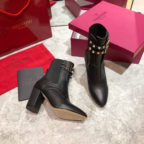 Replica Valentino Boots For Women #1019959 $115.00 USD for Wholesale