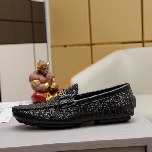Replica Salvatore Ferragamo Leather Shoes For Men #1020010 $68.00 USD for Wholesale