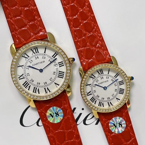 Cartier AAA Quality Watches For Unisex #1020035 $130.00 USD, Wholesale Replica Cartier AAA Quality Watches
