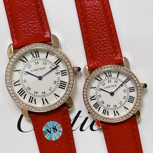 Cartier AAA Quality Watches For Unisex #1020045 $130.00 USD, Wholesale Replica Cartier AAA Quality Watches