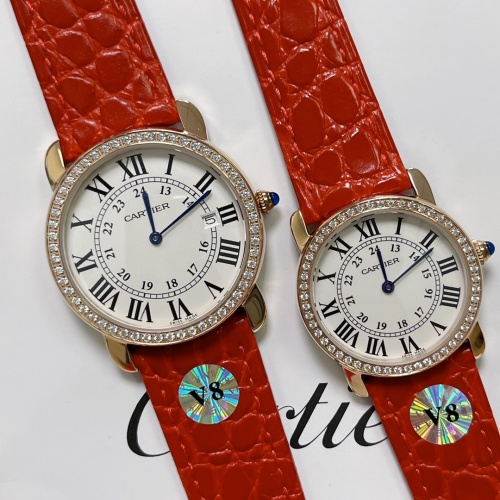 Cartier AAA Quality Watches For Unisex #1020046 $130.00 USD, Wholesale Replica Cartier AAA Quality Watches
