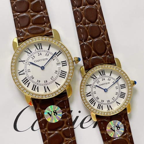 Cartier AAA Quality Watches For Unisex #1020057 $130.00 USD, Wholesale Replica Cartier AAA Quality Watches