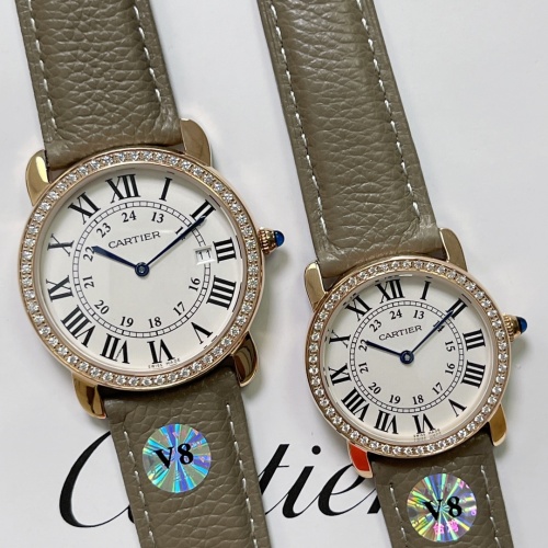 Cartier AAA Quality Watches For Unisex #1020066 $130.00 USD, Wholesale Replica Cartier AAA Quality Watches