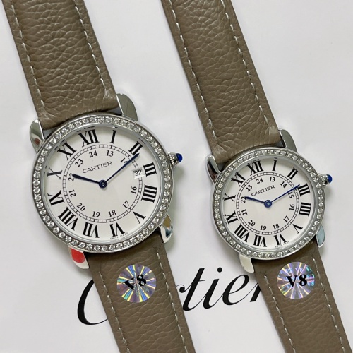 Cartier AAA Quality Watches For Unisex #1020068 $130.00 USD, Wholesale Replica Cartier AAA Quality Watches