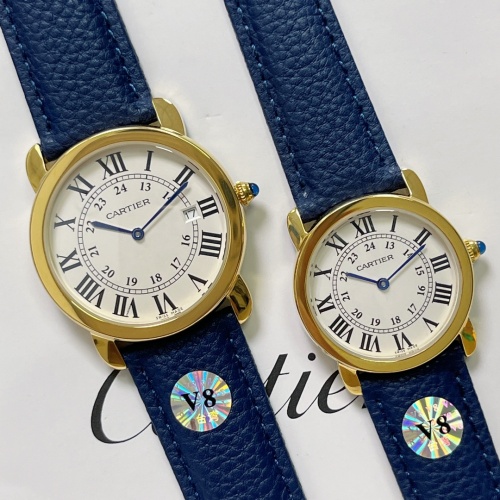 Cartier AAA Quality Watches For Unisex #1020071 $130.00 USD, Wholesale Replica Cartier AAA Quality Watches