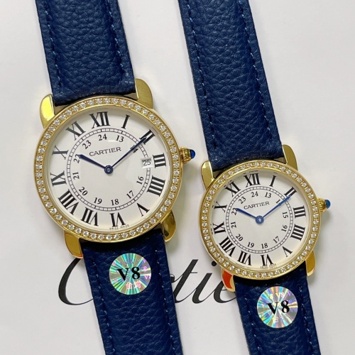 Cartier AAA Quality Watches For Unisex #1020073 $130.00 USD, Wholesale Replica Cartier AAA Quality Watches