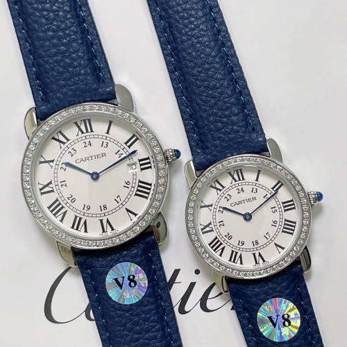 Cartier AAA Quality Watches For Unisex #1020076 $130.00 USD, Wholesale Replica Cartier AAA Quality Watches