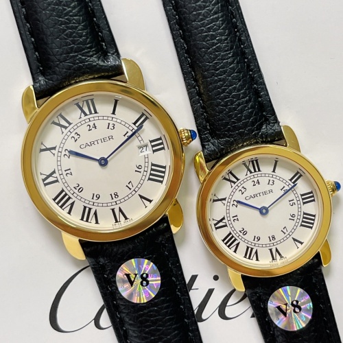 Cartier AAA Quality Watches For Unisex #1020077 $130.00 USD, Wholesale Replica Cartier AAA Quality Watches