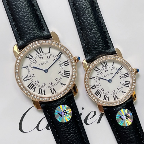 Cartier AAA Quality Watches For Unisex #1020086 $130.00 USD, Wholesale Replica Cartier AAA Quality Watches