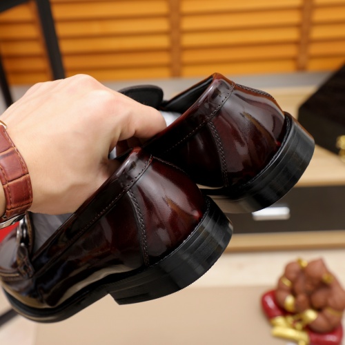 Replica Salvatore Ferragamo Leather Shoes For Men #1020145 $76.00 USD for Wholesale