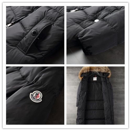 Replica Moncler Down Feather Coat Long Sleeved For Women #1020210 $202.00 USD for Wholesale