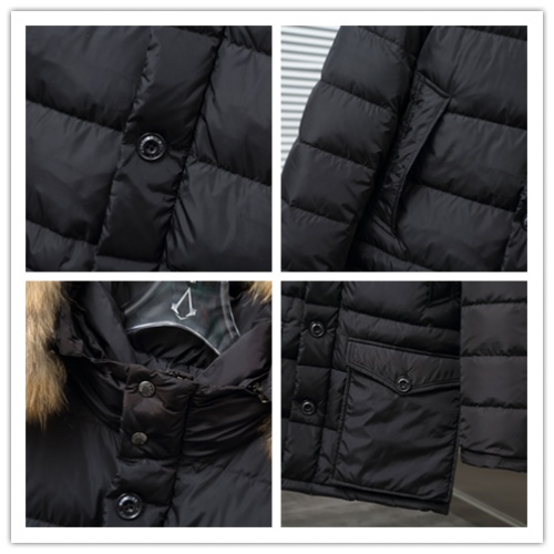Replica Moncler Down Feather Coat Long Sleeved For Men #1020215 $185.00 USD for Wholesale