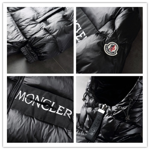 Replica Moncler Down Feather Coat Long Sleeved For Men #1020216 $192.00 USD for Wholesale