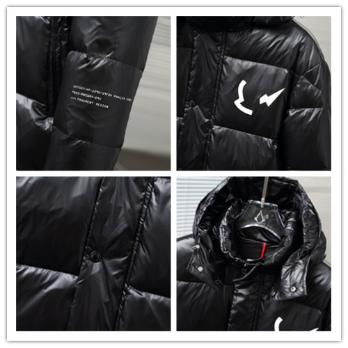 Replica Moncler Down Feather Coat Long Sleeved For Men #1020218 $160.00 USD for Wholesale