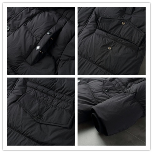 Replica Burberry Down Feather Coat Long Sleeved For Unisex #1020248 $185.00 USD for Wholesale