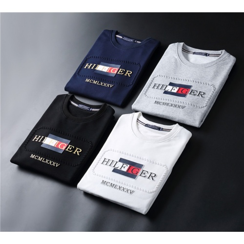Replica Tommy Hilfiger TH Hoodies Long Sleeved For Men #1020452 $36.00 USD for Wholesale