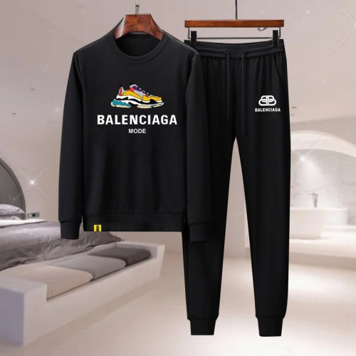 Balenciaga Fashion Tracksuits Long Sleeved For Men #1020616