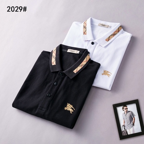 Replica Burberry T-Shirts Short Sleeved For Men #1020787 $29.00 USD for Wholesale