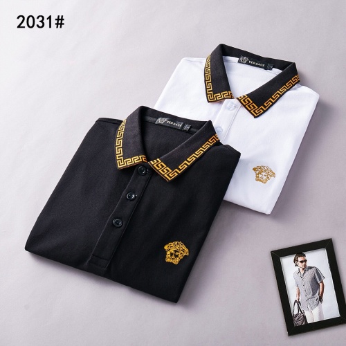 Replica Versace T-Shirts Short Sleeved For Men #1020811 $29.00 USD for Wholesale