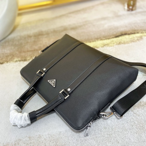 Replica Prada AAA Man Handbags #1020900 $115.00 USD for Wholesale
