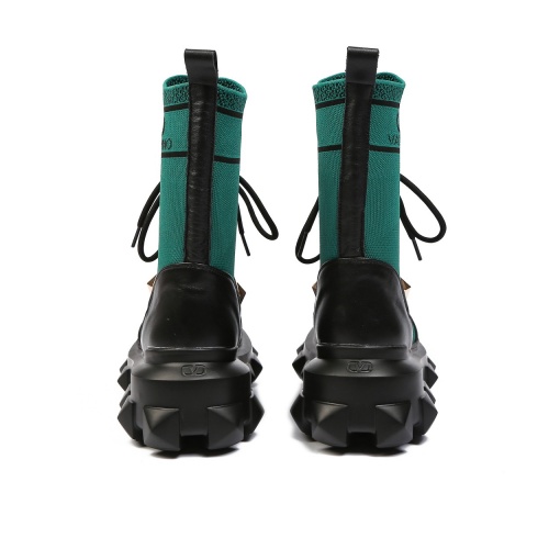 Replica Valentino Boots For Women #1020978 $100.00 USD for Wholesale