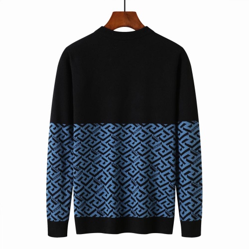 Replica Versace Sweaters Long Sleeved For Men #1021175 $52.00 USD for Wholesale