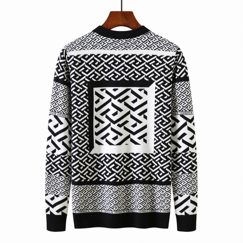 Replica Versace Sweaters Long Sleeved For Men #1021199 $52.00 USD for Wholesale