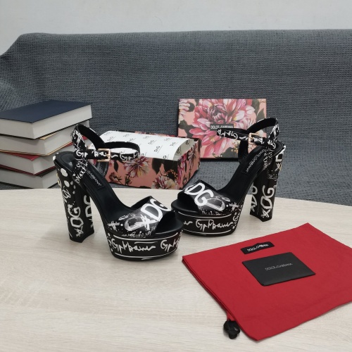 Replica Dolce & Gabbana D&G Sandal For Women #1021254 $162.00 USD for Wholesale