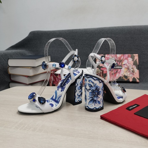 Replica Dolce & Gabbana D&G Sandal For Women #1021255 $162.00 USD for Wholesale