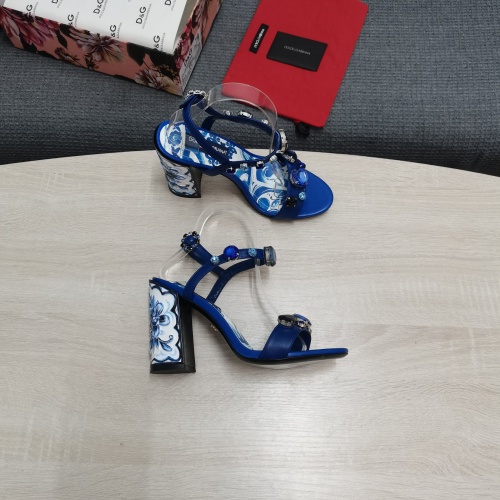 Replica Dolce & Gabbana D&G Sandal For Women #1021256 $162.00 USD for Wholesale