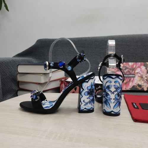 Replica Dolce & Gabbana D&G Sandal For Women #1021257 $162.00 USD for Wholesale