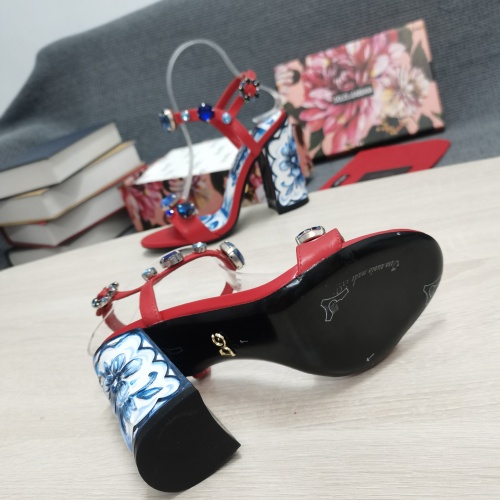 Replica Dolce & Gabbana D&G Sandal For Women #1021258 $162.00 USD for Wholesale
