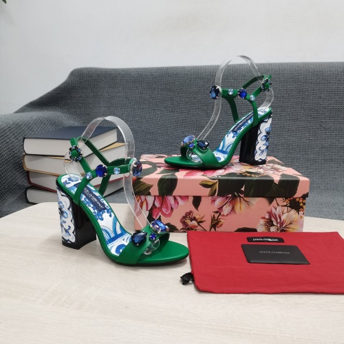 Replica Dolce & Gabbana D&G Sandal For Women #1021259 $162.00 USD for Wholesale