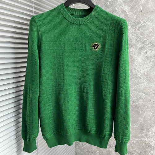 Versace Sweaters Long Sleeved For Men #1021314 $60.00 USD, Wholesale Replica Versace Sweaters
