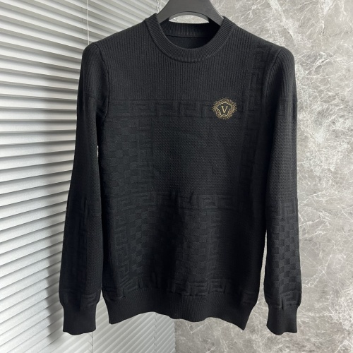 Versace Sweaters Long Sleeved For Men #1021315 $60.00 USD, Wholesale Replica Versace Sweaters