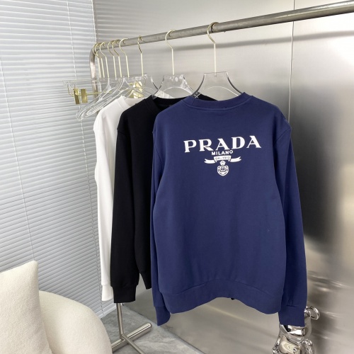 Replica Prada Hoodies Long Sleeved For Men #1021331 $48.00 USD for Wholesale