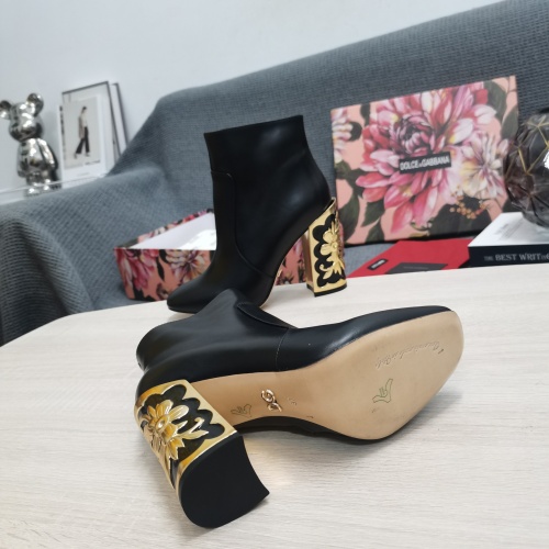 Replica Dolce & Gabbana D&G Boots For Women #1021334 $162.00 USD for Wholesale