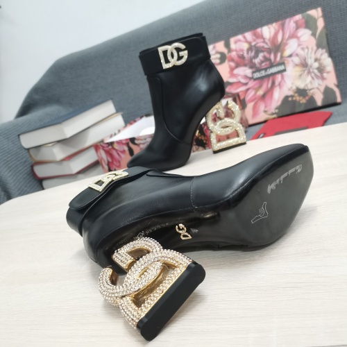 Replica Dolce & Gabbana D&G Boots For Women #1021341 $182.00 USD for Wholesale