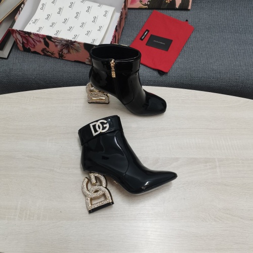 Replica Dolce & Gabbana D&G Boots For Women #1021342 $182.00 USD for Wholesale