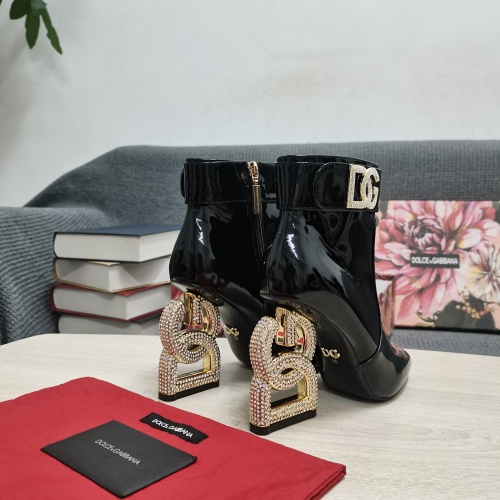 Replica Dolce & Gabbana D&G Boots For Women #1021342 $182.00 USD for Wholesale