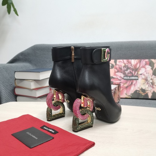 Replica Dolce & Gabbana D&G Boots For Women #1021346 $182.00 USD for Wholesale