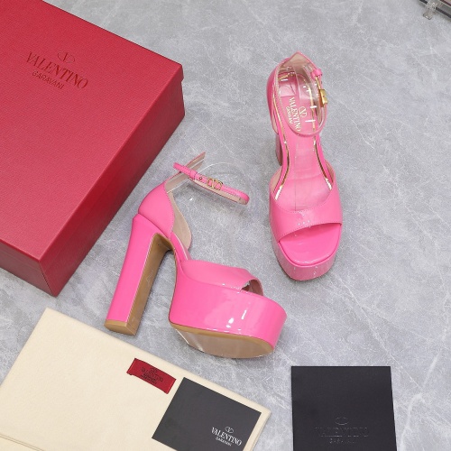 Replica Valentino Sandal For Women #1021505 $125.00 USD for Wholesale